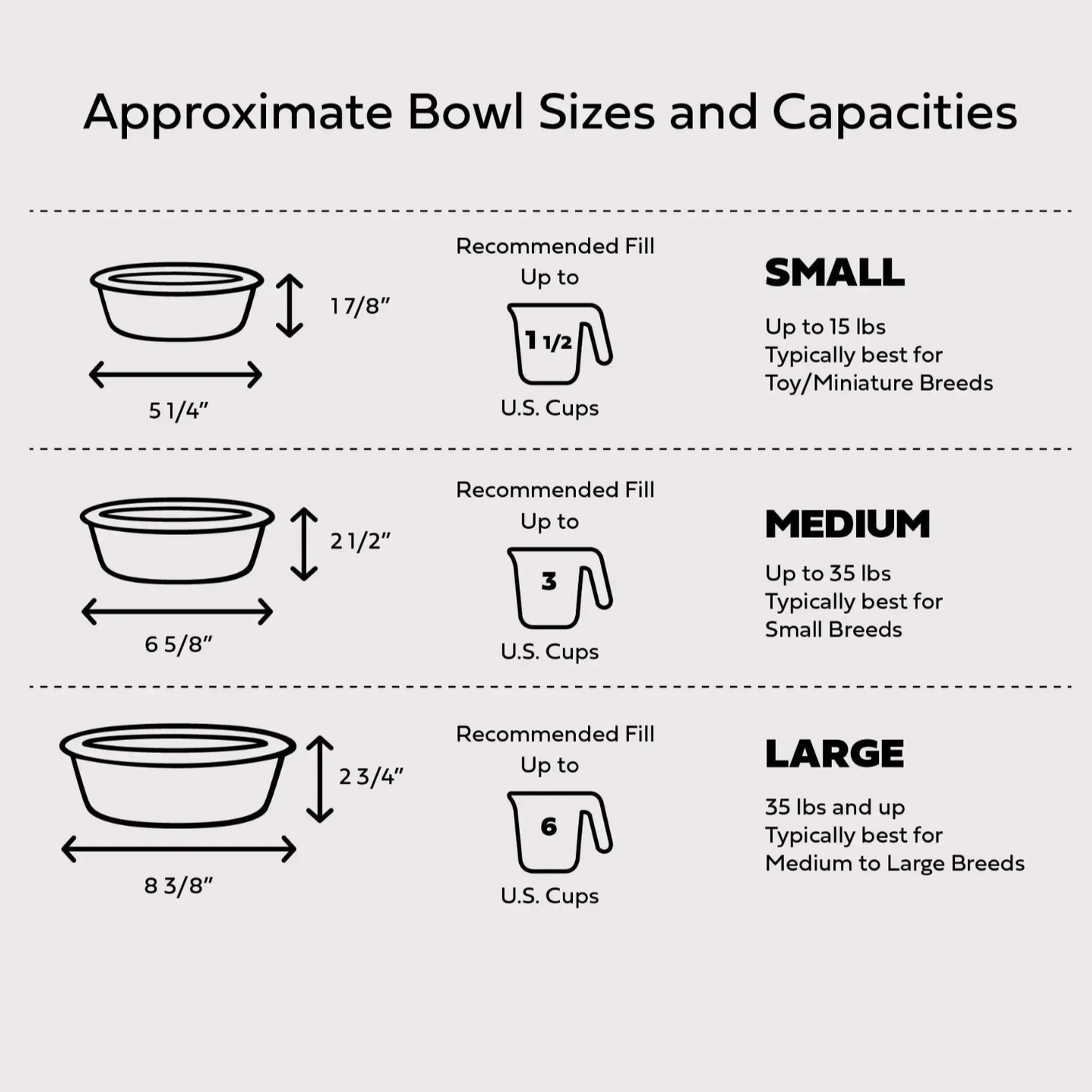 Comedero doble de acrílico transparente