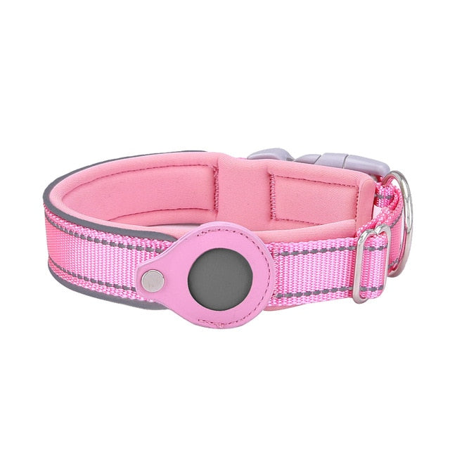 2-In-1 AirTag Anti-Lost Device & Waterproof Dog Collar