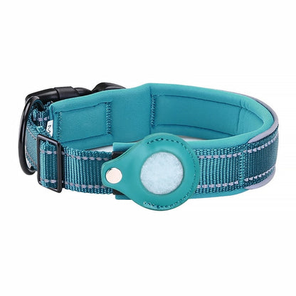 2-In-1 AirTag Anti-Lost Device & Waterproof Dog Collar