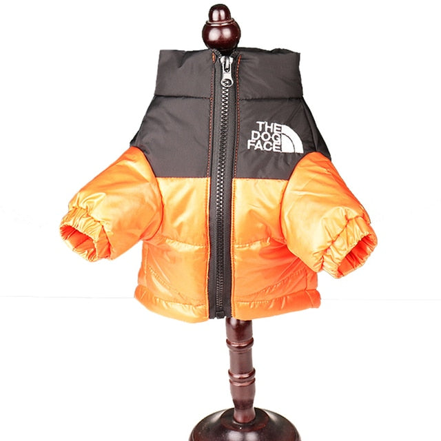The Official Dog Face Down Puffer Coat
