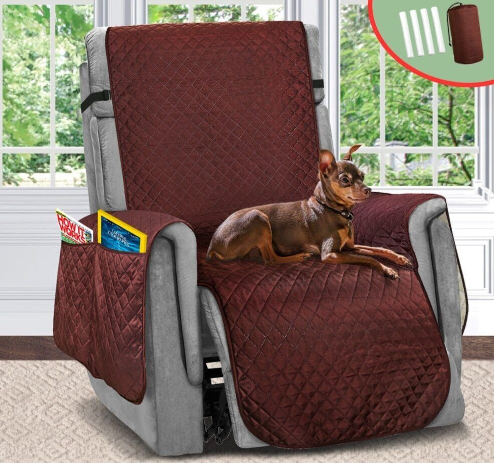 防滑防水沙发套 - 必备绗缝家具保护套