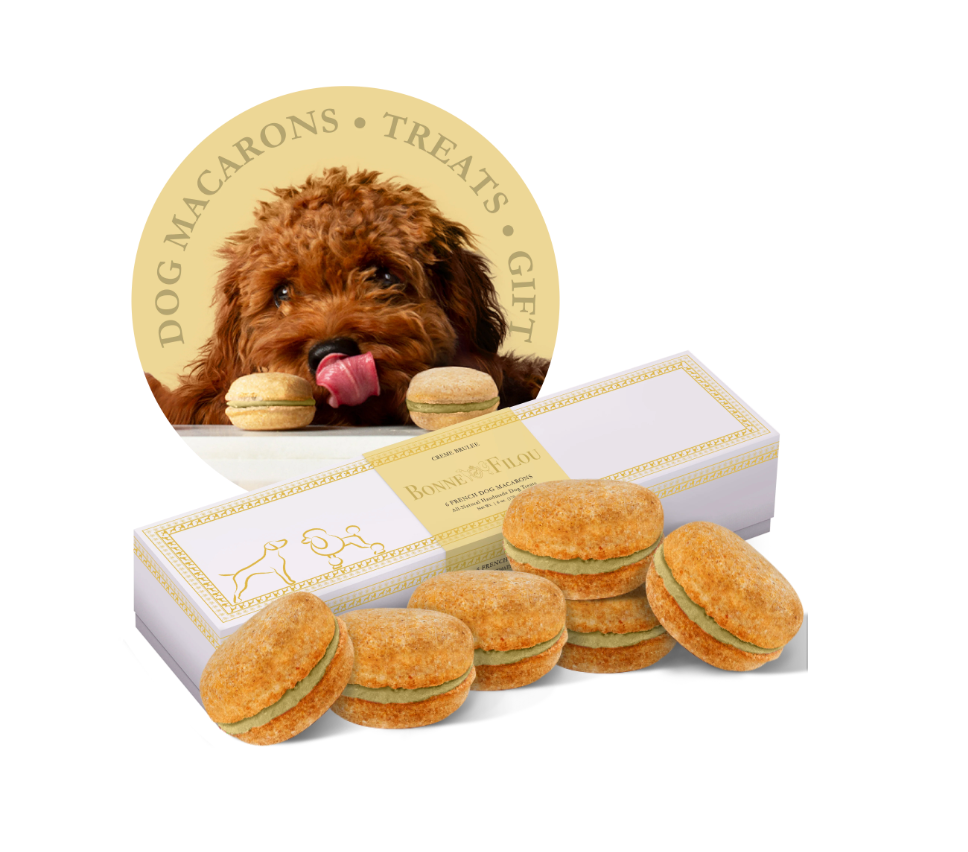 Dog Macarons (12 Flavors) Bonne et Filou