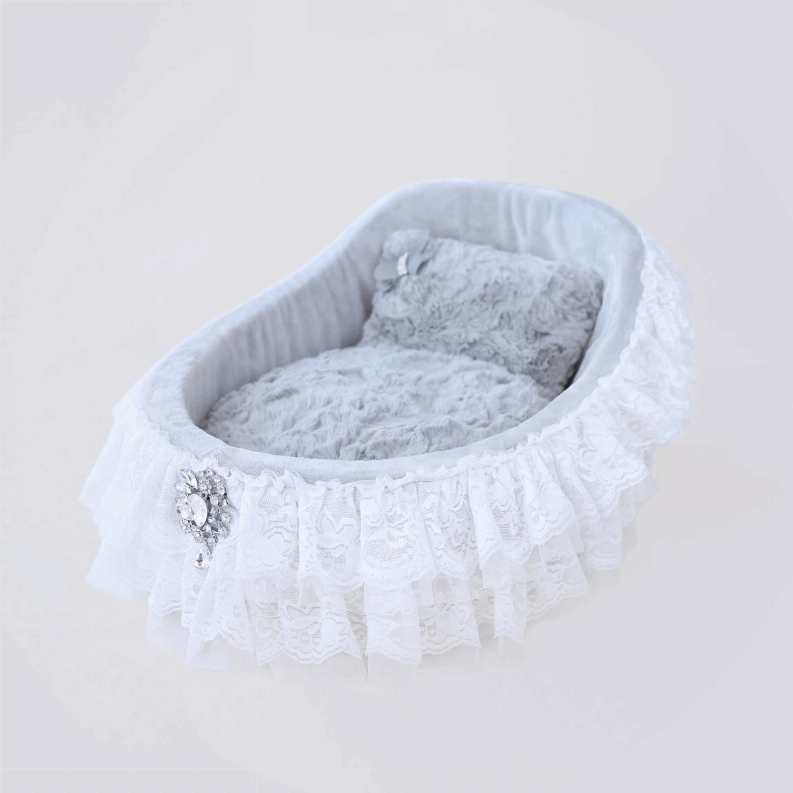 Cama para perro tipo cuna