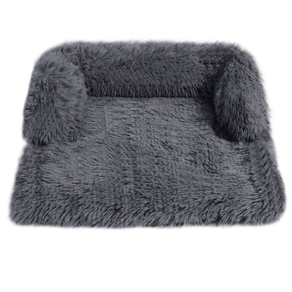 Ultra Calming Plush Dog Sofa Bed