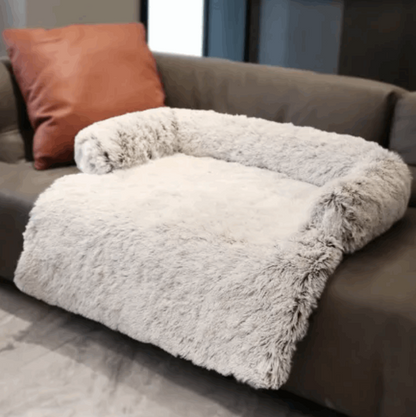 Ultra Calming Plush Dog Sofa Bed