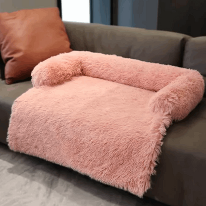 Ultra Calming Plush Dog Sofa Bed