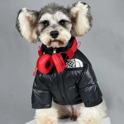 The Official Dog Face Down Puffer Coat