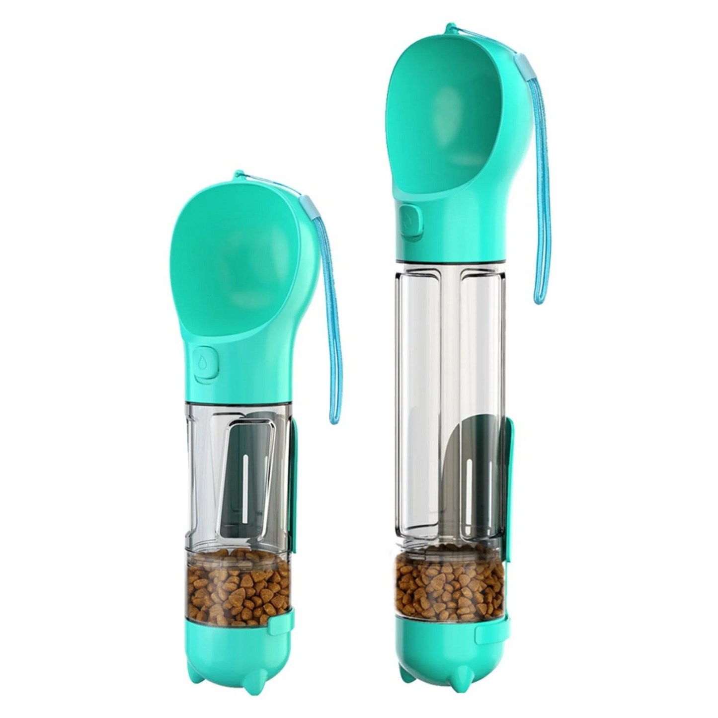 Botella de agua de viaje legendaria 5 en 1 para perros