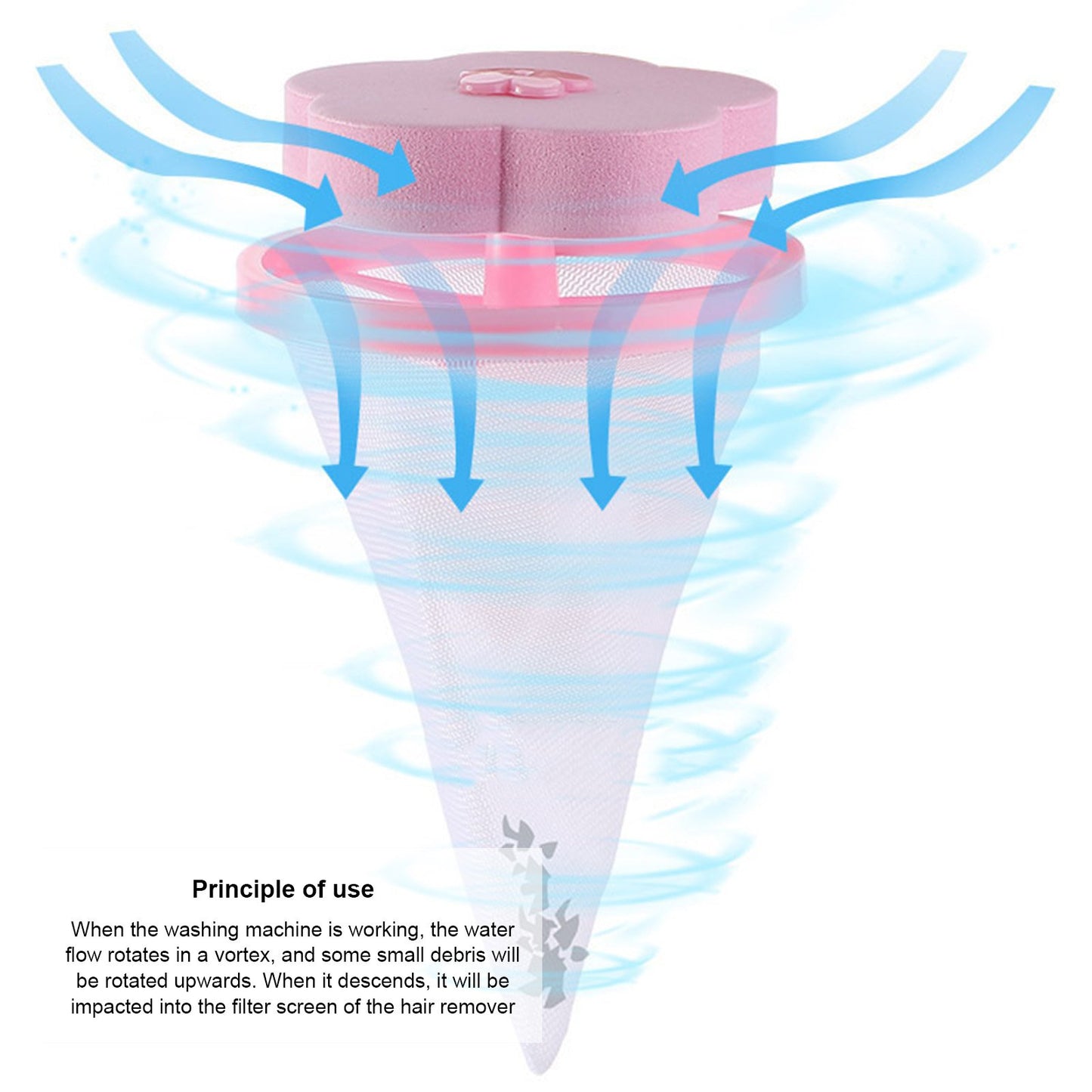 4-Pack Reusable Laundry Pet Hair Catchers