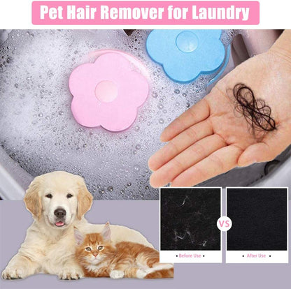 4-Pack Reusable Laundry Pet Hair Catchers