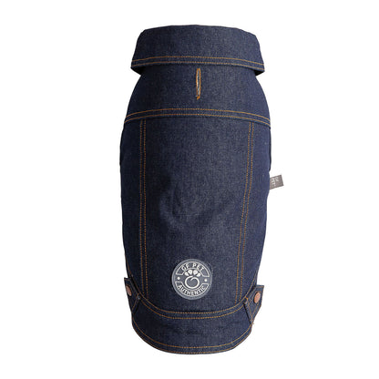 Chaqueta vaquera para perro