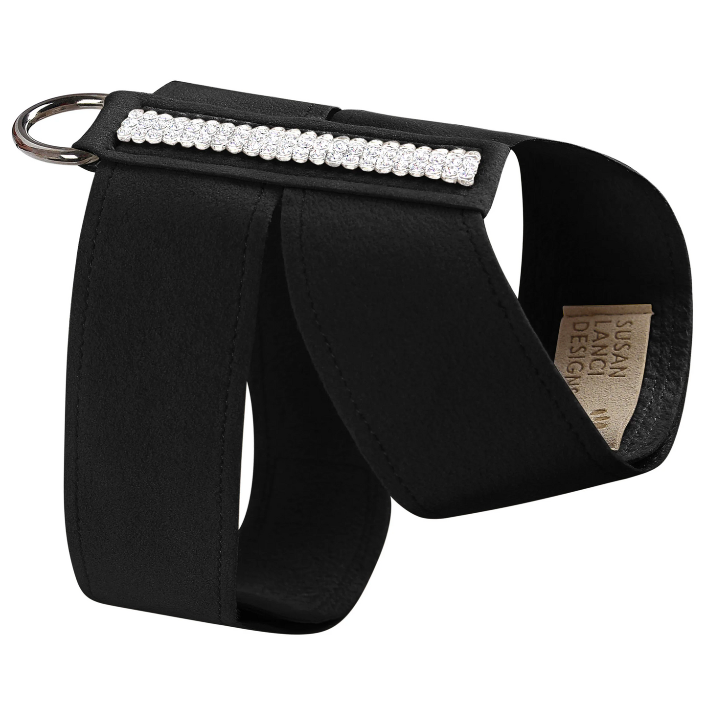 Susan Lanci 设计了 ​​3 排 Giltmore 水晶 Tinkie Harness