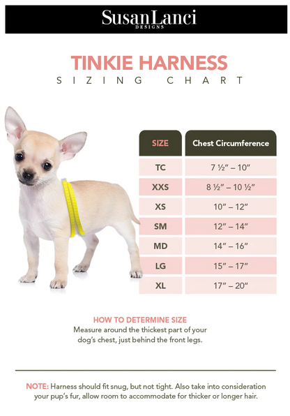 Susan Lanci 设计了 ​​3 排 Giltmore 水晶 Tinkie Harness