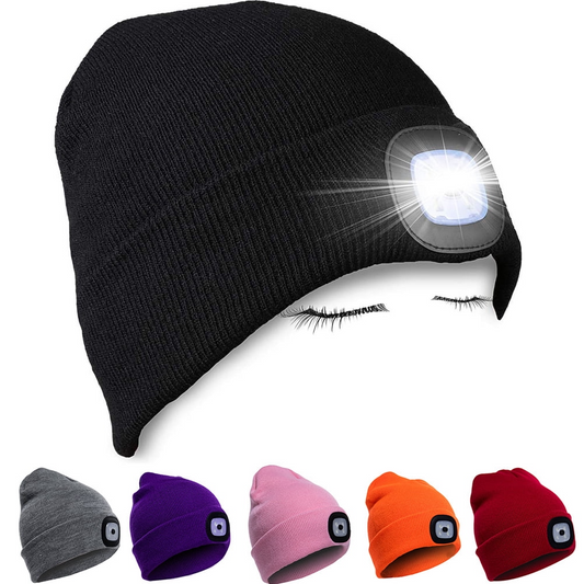 Gorro flexible Beloved Beanie con luz LED y manos libres