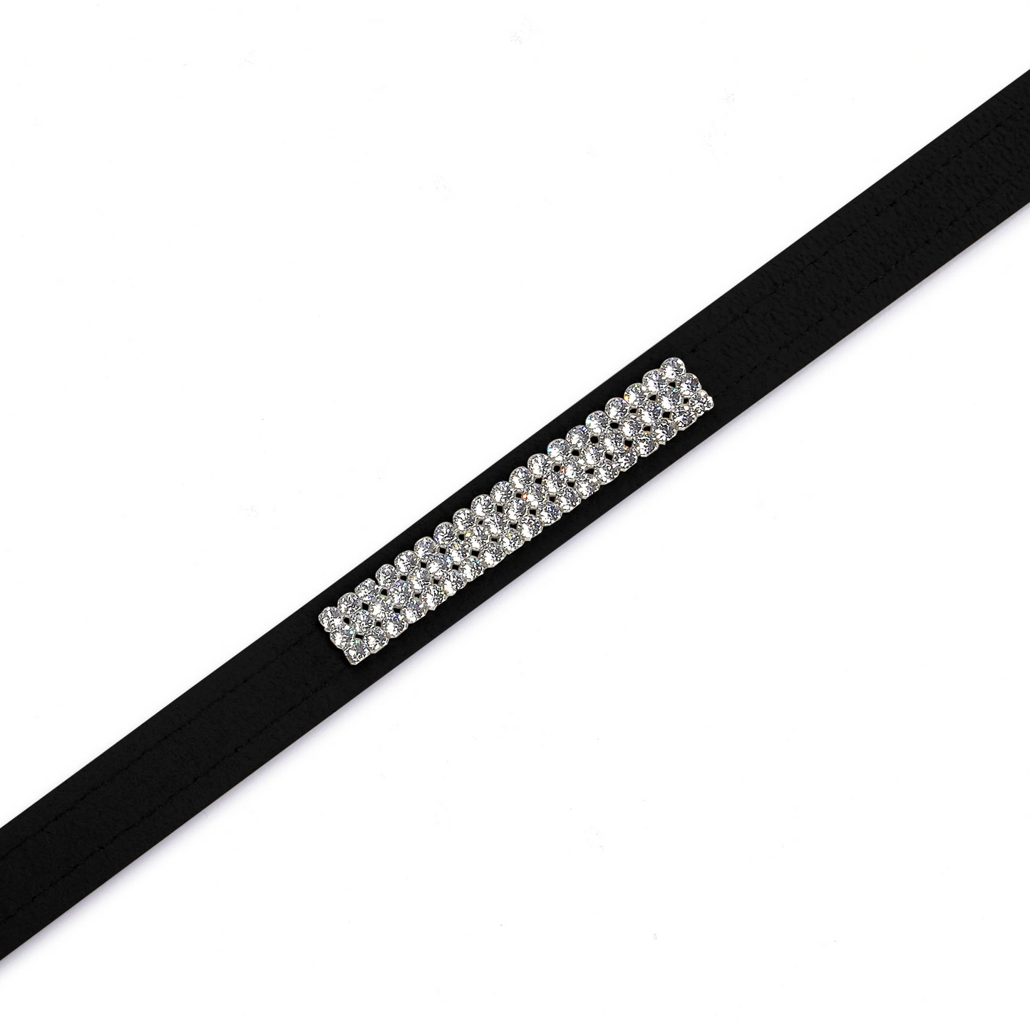 Susan Lanci Designs 3 Row Giltmore Crystals Leash