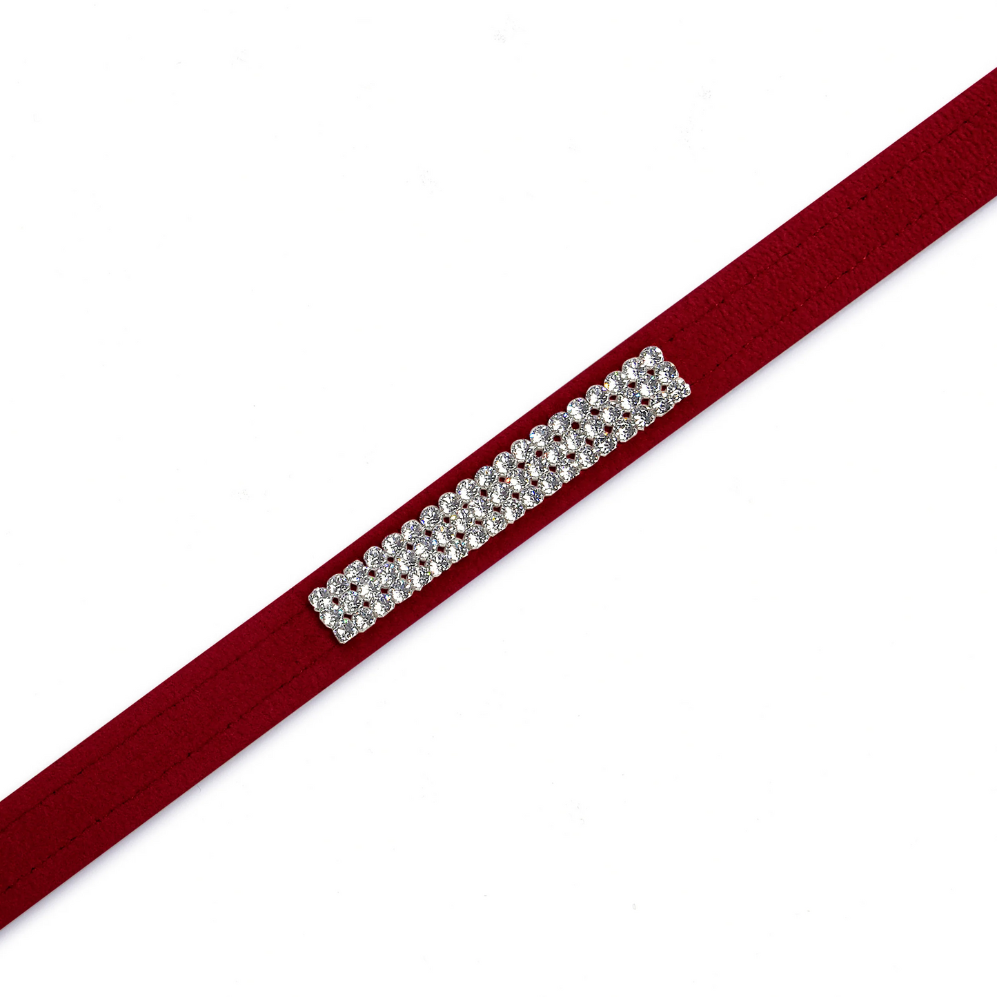 Susan Lanci Designs 3 Row Giltmore Crystals Leash