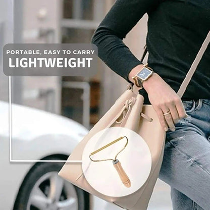 Cepillo limpiador de pieles y quitapelusas mágico