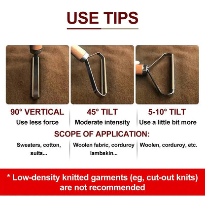 Cepillo limpiador de pieles y quitapelusas mágico