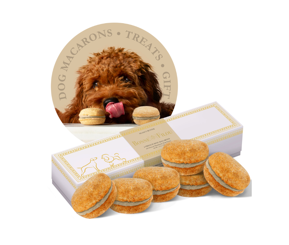 Dog Macarons (12 Flavors) Bonne et Filou