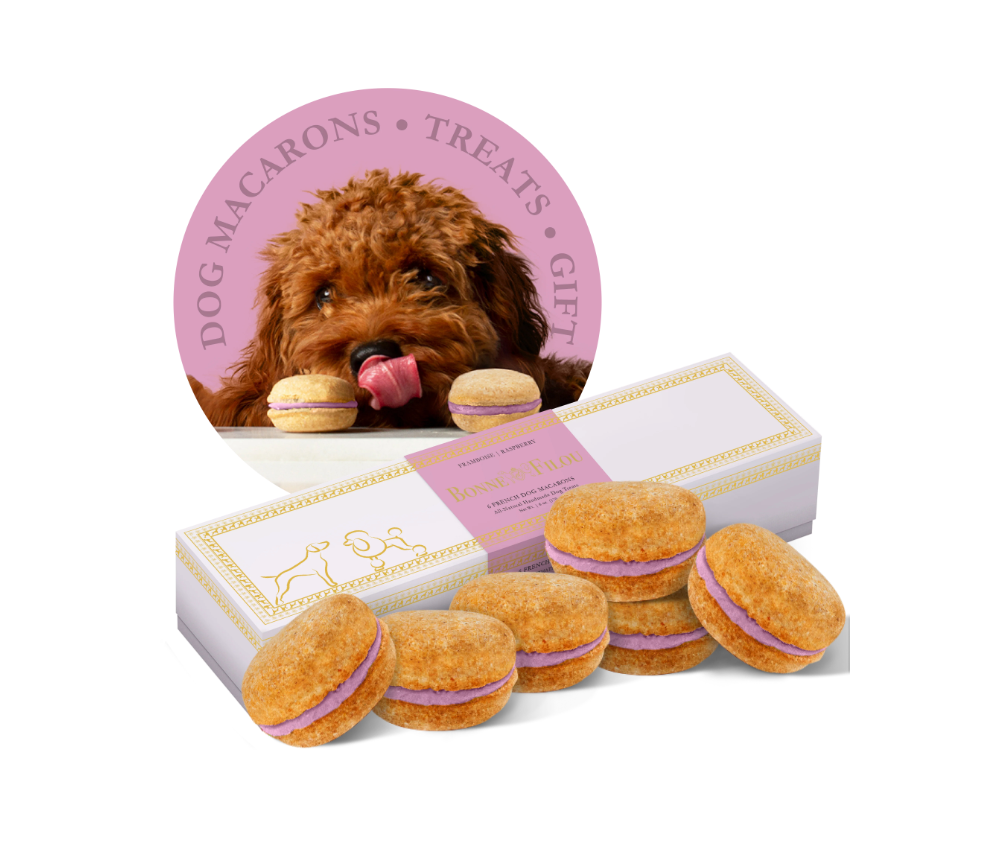 Dog Macarons (12 Flavors) Bonne et Filou