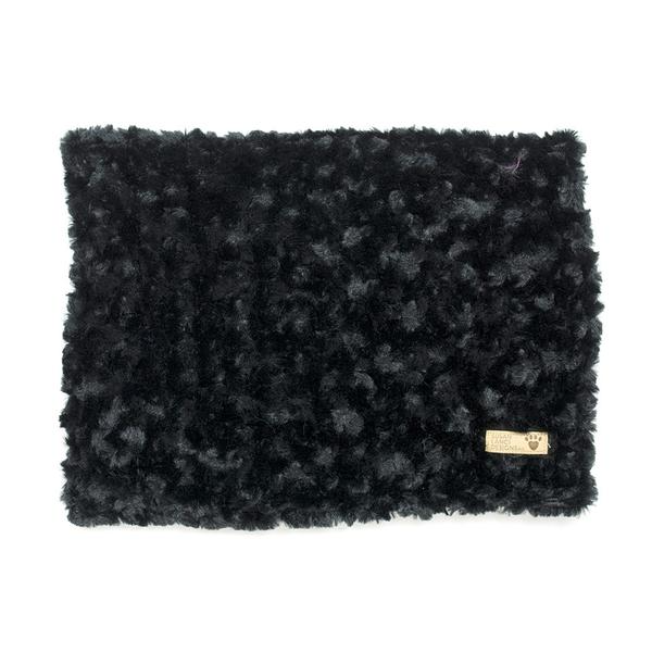 Portabebés de lujo con lazo doble Nouveau negro y solapas a cuadros Windsor de Susan Lanci Designs