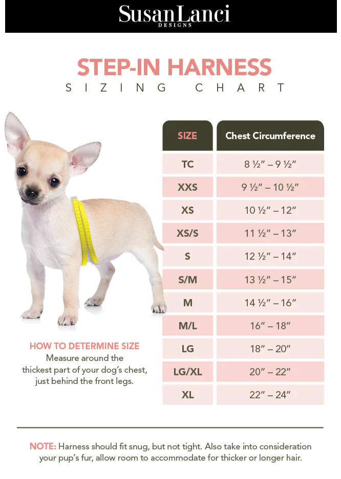 Susan Lanci Designs 小狗粉色 Glitzerati Nouveau 蝴蝶结步入式安全带