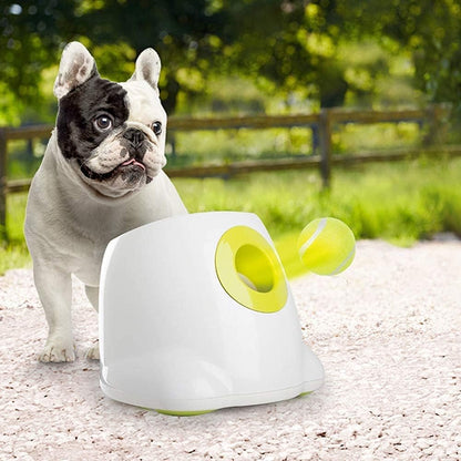Interactive Tennis Ball Launcher Dog Toy