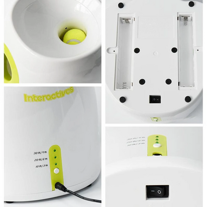 Interactive Tennis Ball Launcher Dog Toy