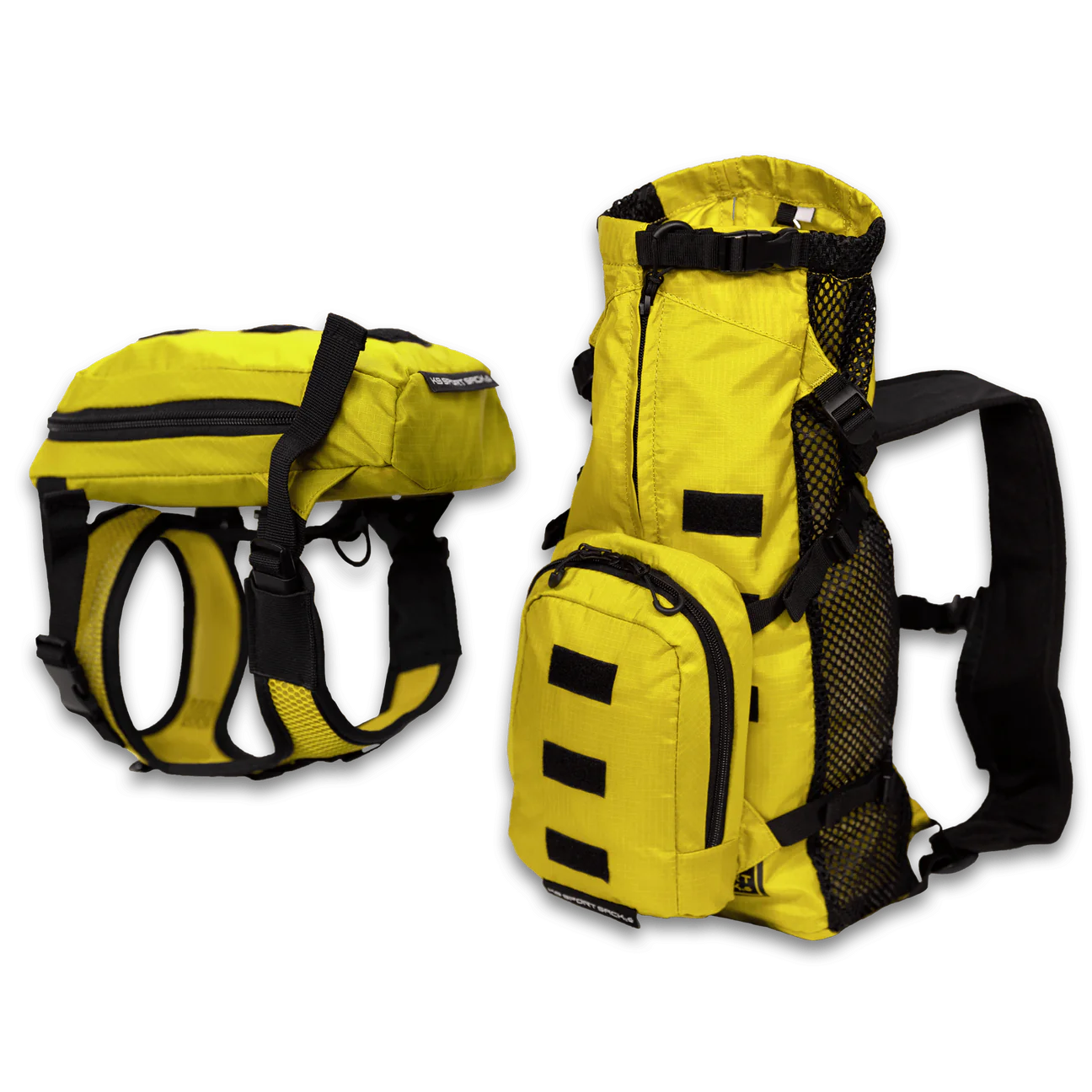 Arnés para caminar y mochila de almacenamiento (K9 - hasta 13.6 kg)