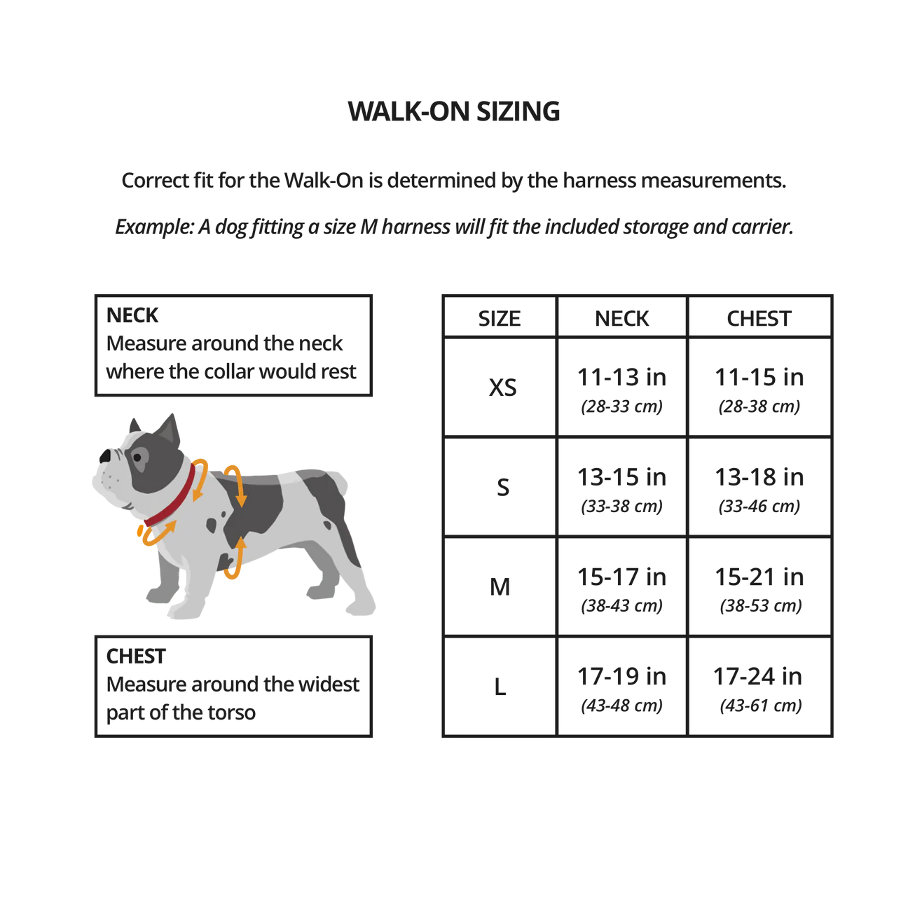Arnés para caminar y mochila de almacenamiento (K9 - hasta 13.6 kg)