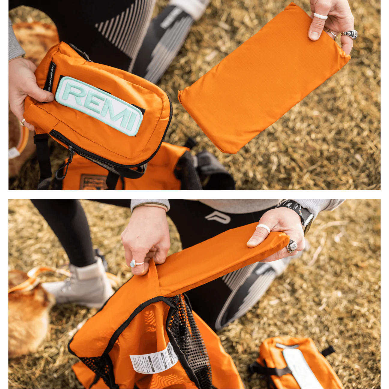 Arnés para caminar y mochila de almacenamiento (K9 - hasta 13.6 kg)