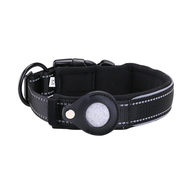 2-In-1 AirTag Anti-Lost Device & Waterproof Dog Collar