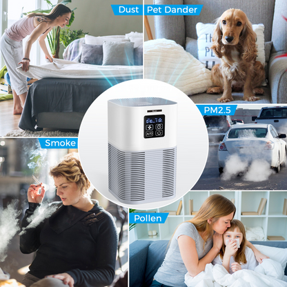 Purificador de aire y difusor de aromaterapia 2 en 1