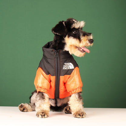 The Official Dog Face Down Puffer Coat