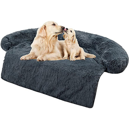 Ultra Calming Plush Dog Sofa Bed