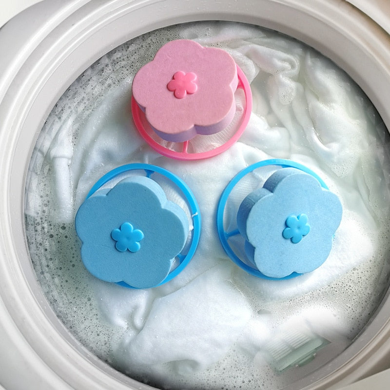 4-Pack Reusable Laundry Pet Hair Catchers